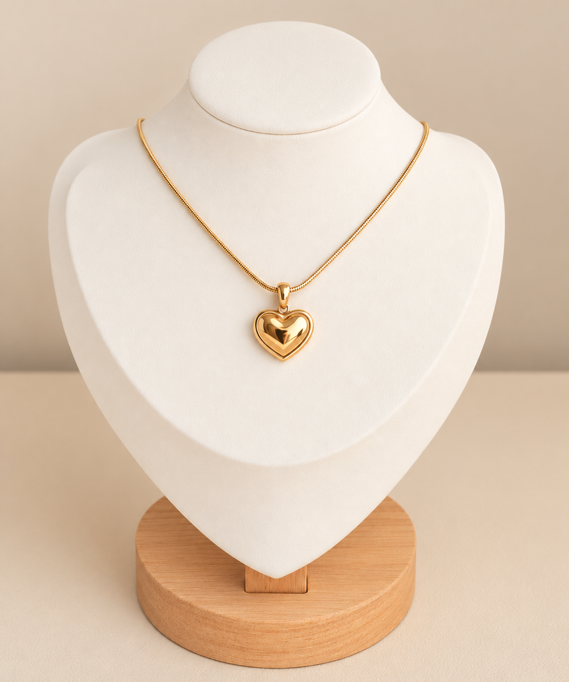 Golden Heart Necklace