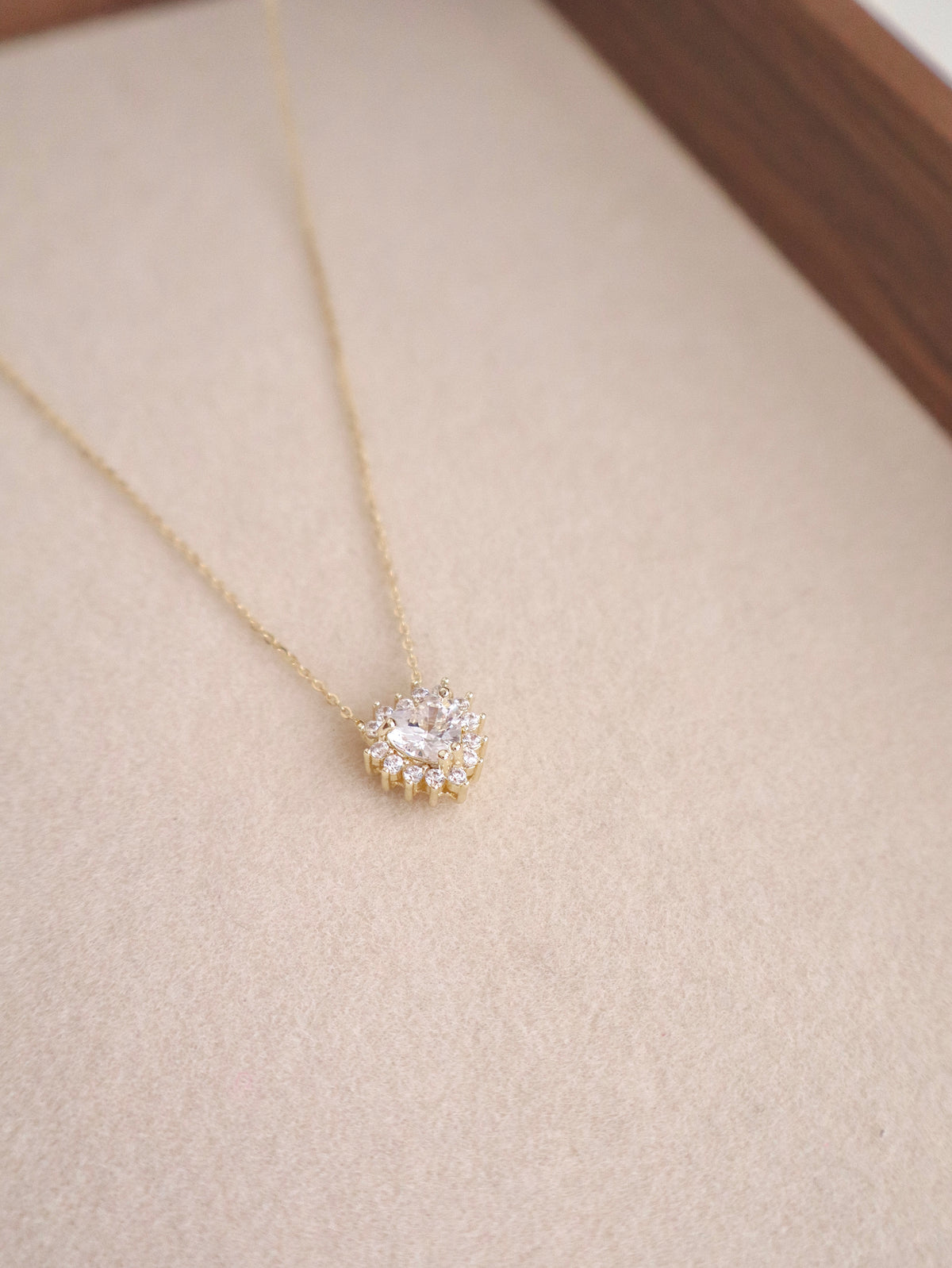 Crystal Heart Necklace