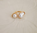 Anillo Double Pearl