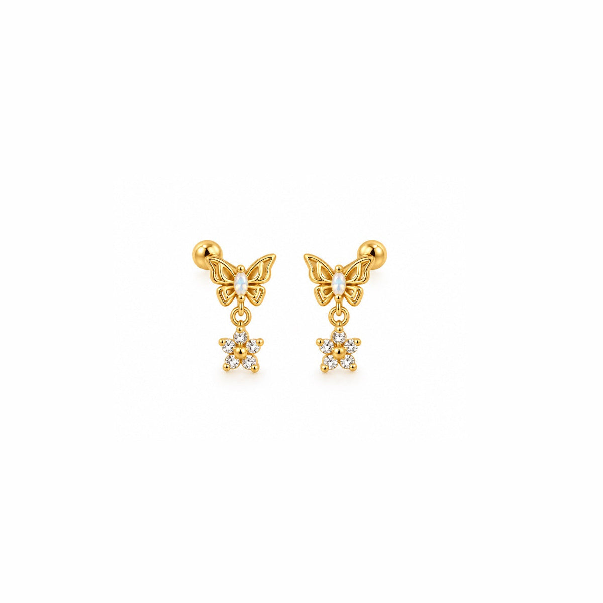 Butterfly Bloom Studs