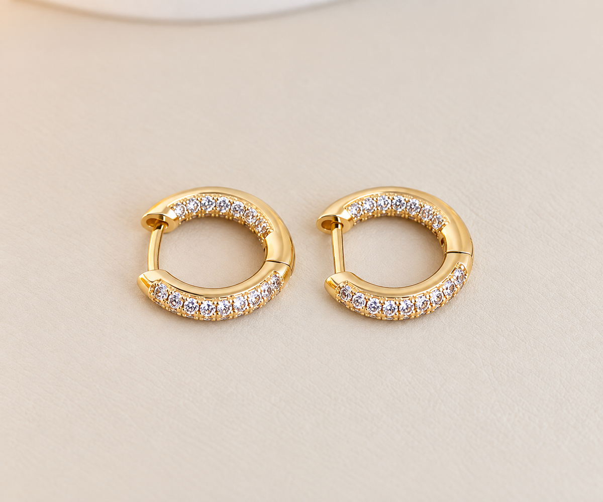 Leonora hoops | 10mm