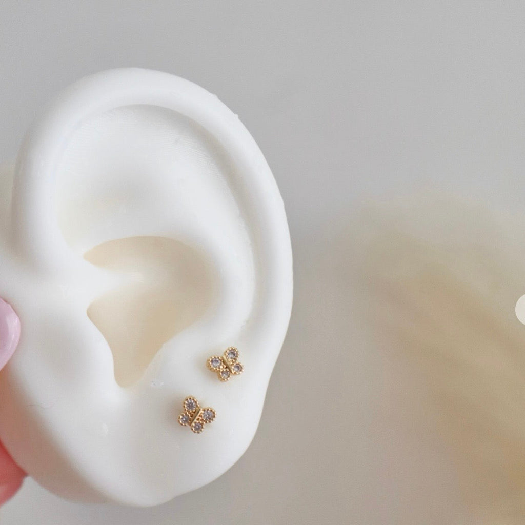Mini Butterfly Studs