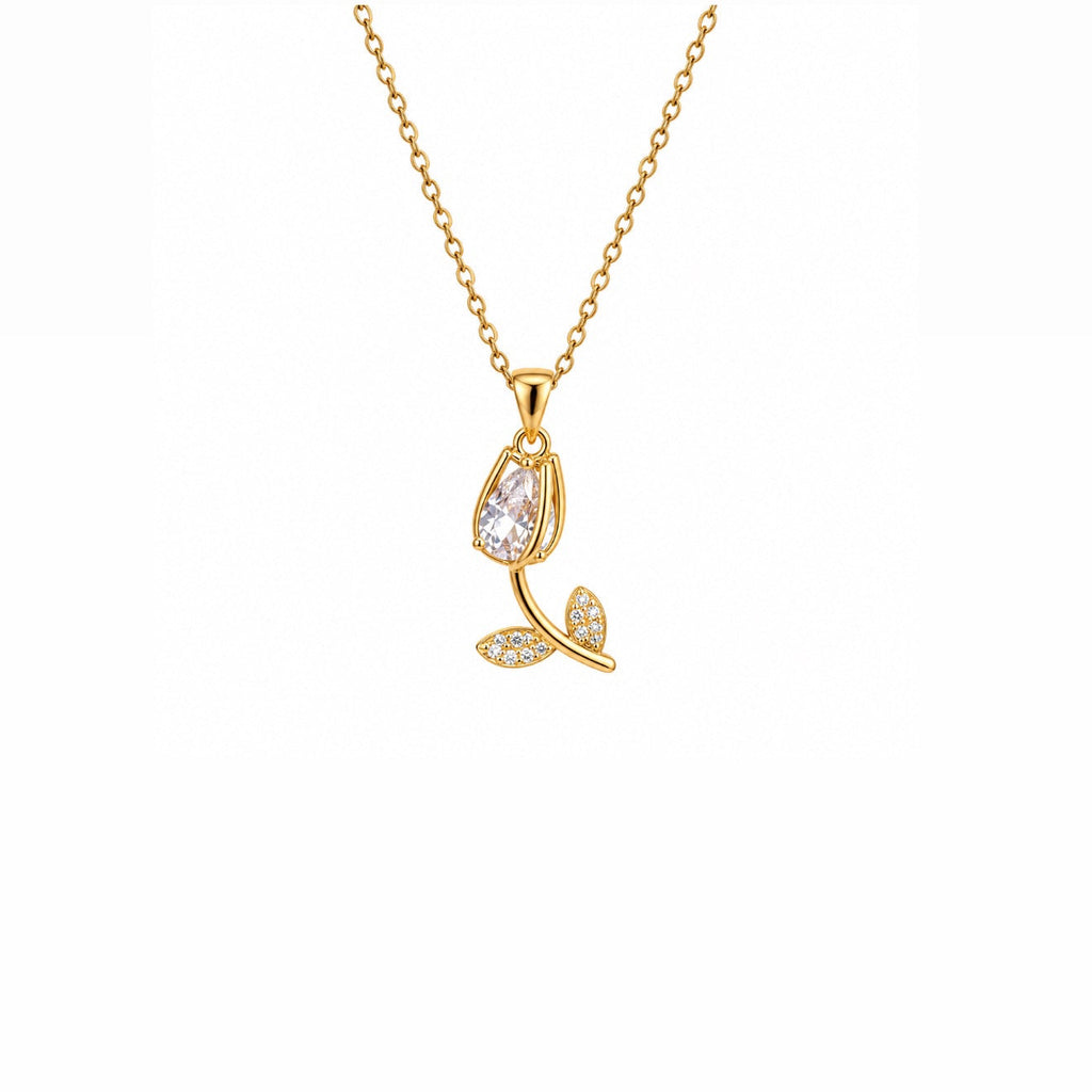 Collar Tulipán Lavanda