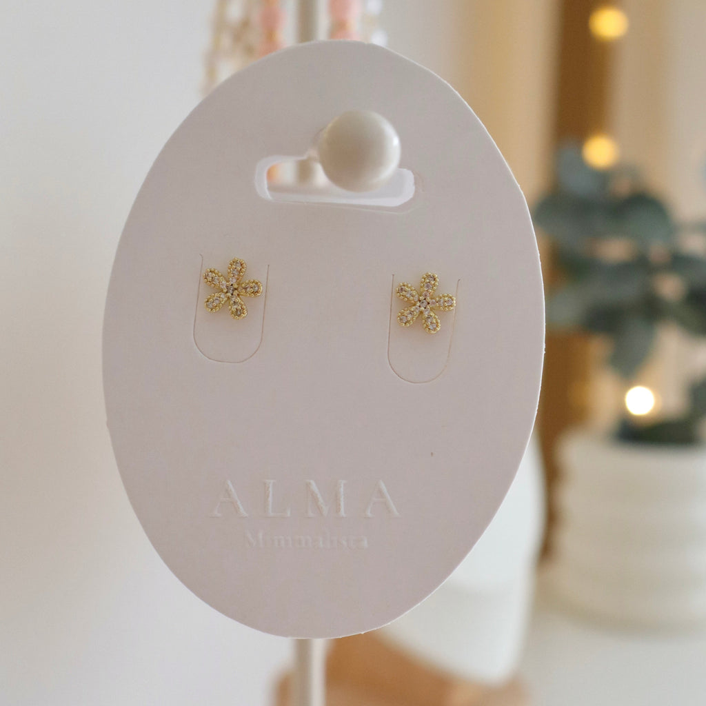 Daisy Spark Studs