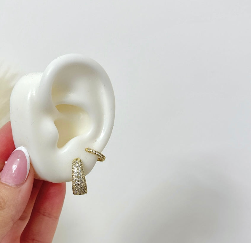 Golden Glow Huggies | 15mm
