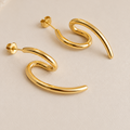 Abstract Curve Earrings