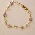 Lavender Blossom Bracelet