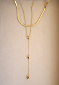 Collar triple heart