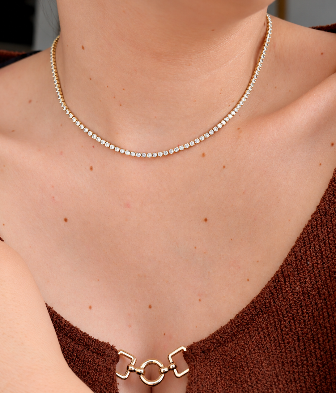 Tennis Necklace