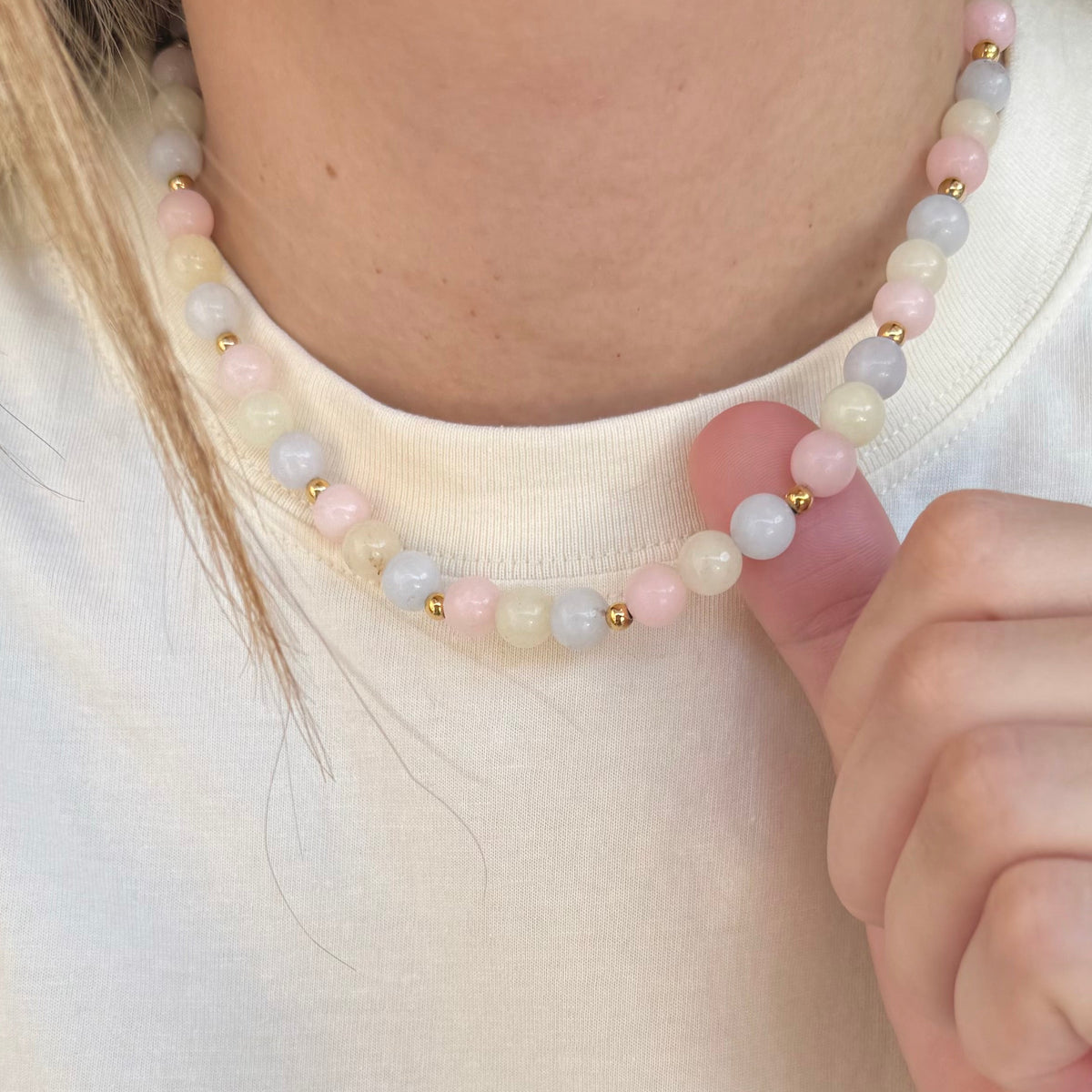 Marshmallow Necklace