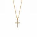Crystal Cross Necklace