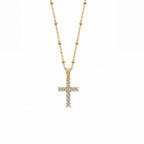 Crystal Cross Necklace