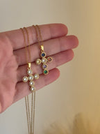 Celestial Cross Necklace
