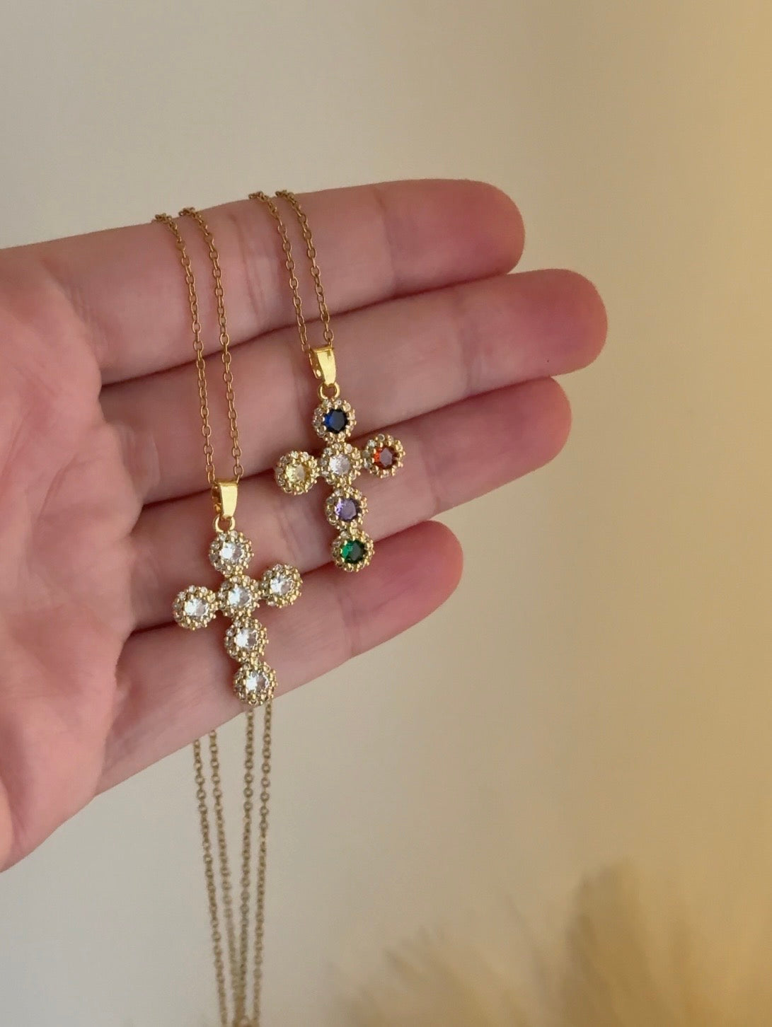 Celestial Cross Necklace