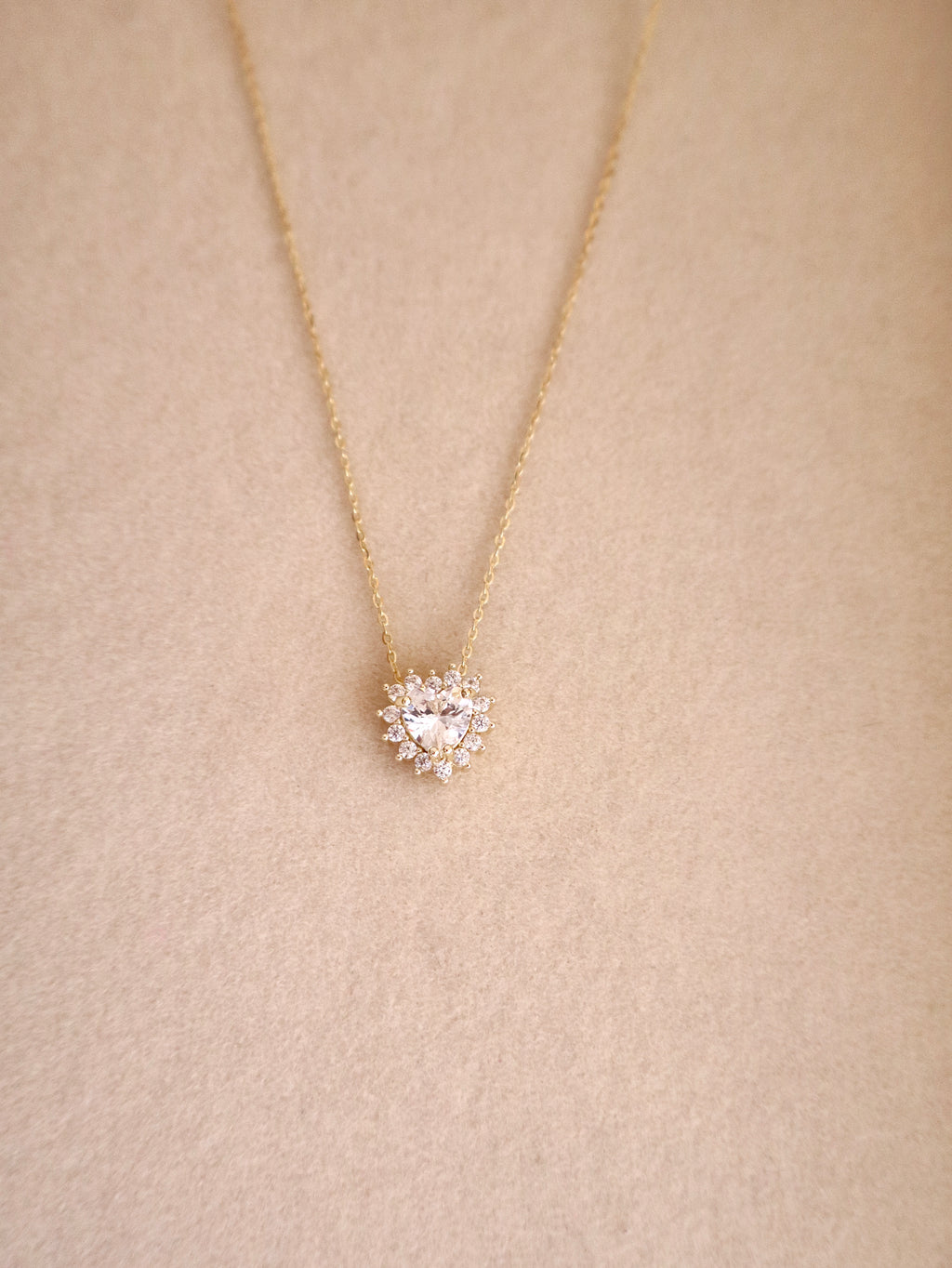 Crystal Heart Necklace