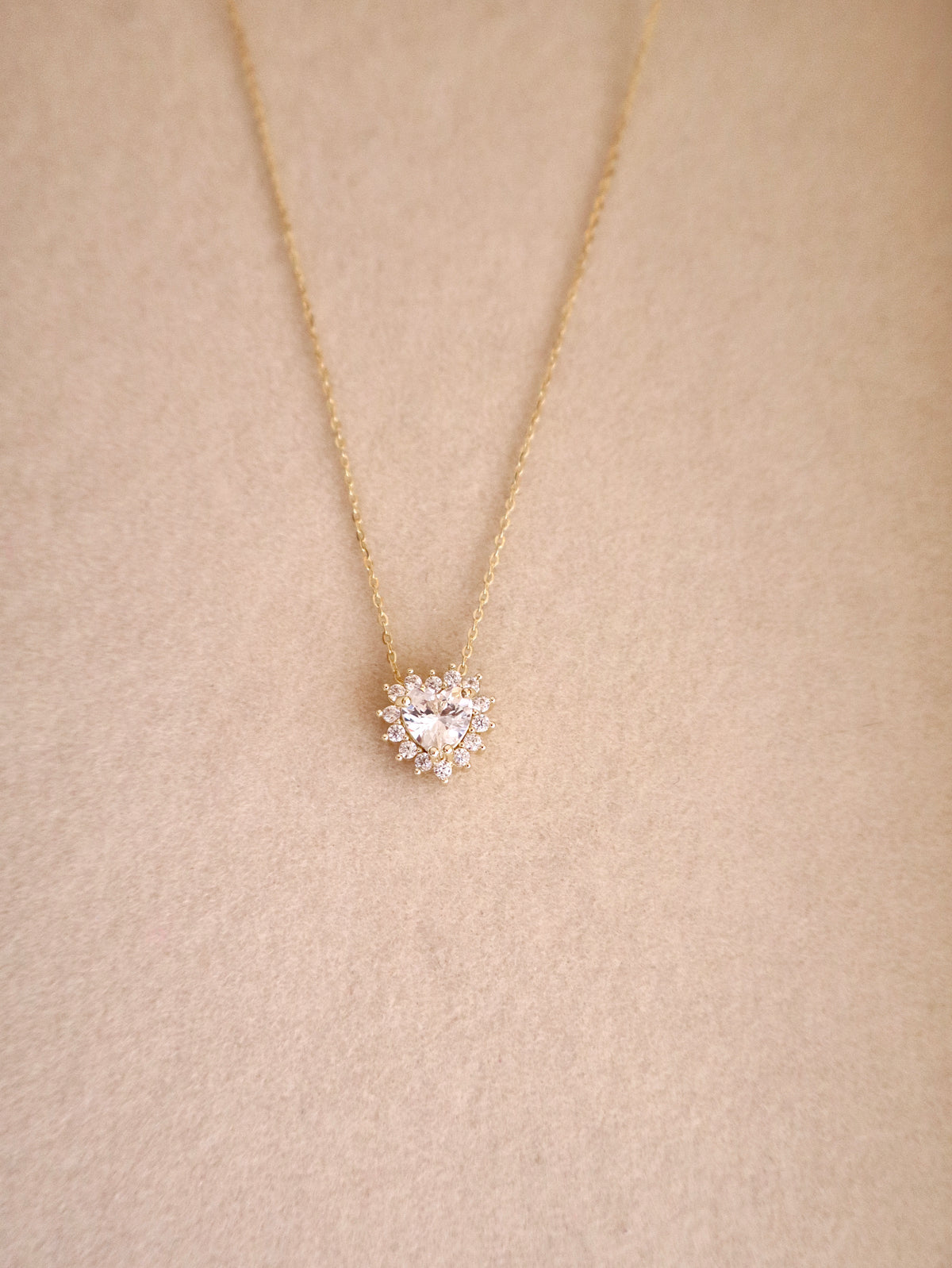 Crystal Heart Necklace