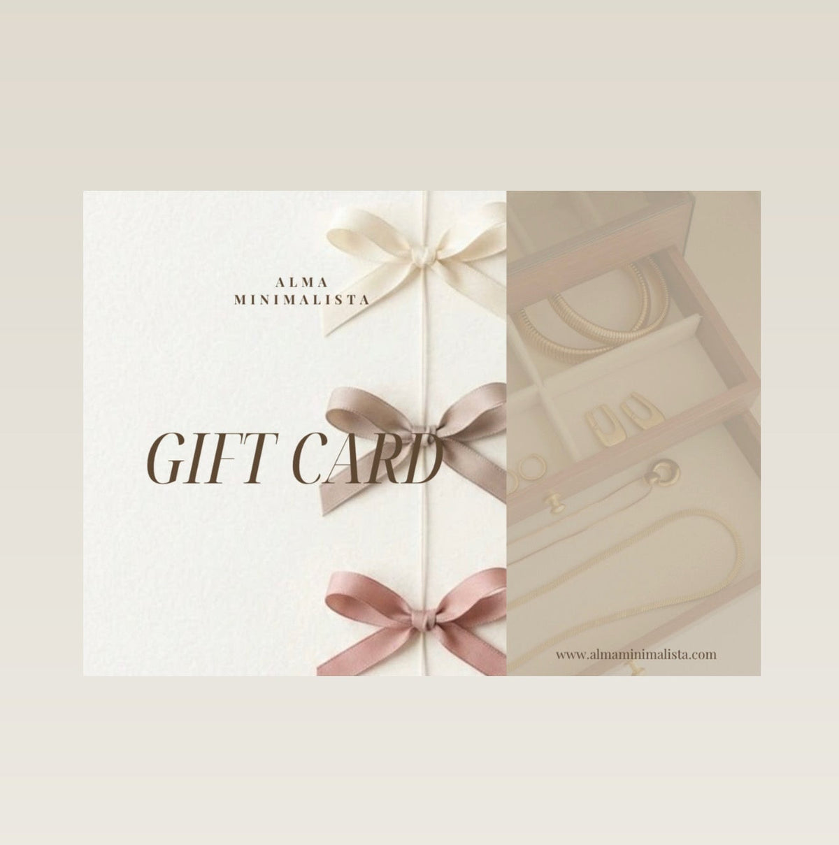 Gift Card | Alma Minimalista