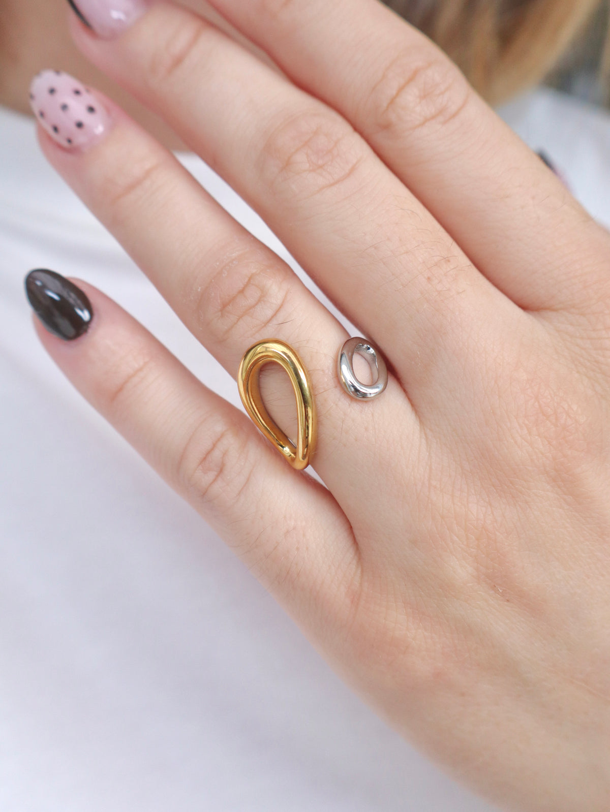Lucía Bicolor ring