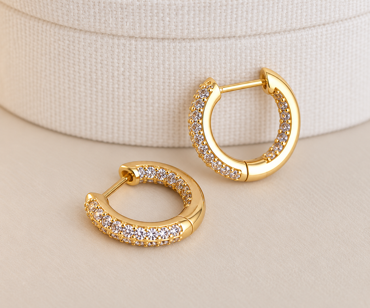 Leonora hoops | 10mm