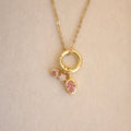 Collar Rosé Charm