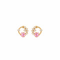 Pink Star Studs