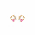 Pink Star Studs