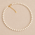 Cream Necklace